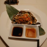 礼華　青鸞居 - 上海蟹の姿蒸し　甲羅詰め