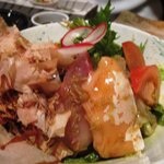 賀茂鶴 - 海鮮サラダ