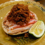 銀座おかもと - 松葉ガニ（メス）