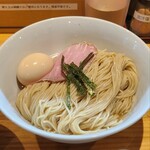 麺道六善 - 先ずはこのまま食べるのがお勧め。麺と昆布水が美味しいので完食注意