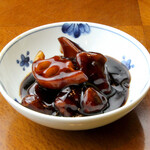 Aged black vinegar sweet and sour pork with root vegetables