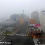 ドーミーインPREMIUM釧路 - 客室からの眺め。幣舞の湯,ドーミーインPREMIUM釧路(ラビスタ釧路川,北海道釧路市)TMGP撮影