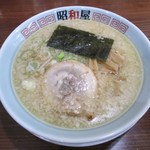 昭和屋 - コッテリ醤油＋太麺