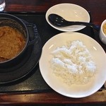 ココットチキンカレー（週替りカリーライス￥735）12/16/2013