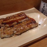 春寿司 - 今日の穴子はやや大き目