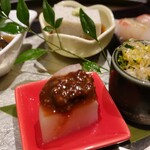 生そば 清助 - 前菜盛り合わせ 