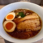 らーめん 藁 - 味玉醤油ラーメン