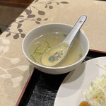 Kuishimboudeijimama - ランチで出てくるこのスープすごく好きです