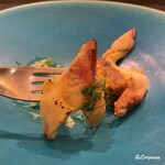 カーサ・デル・チーボ - 三沢産の北寄貝のアッロスティーレ