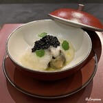 カーサ・デル・チーボ - 海鼠のマリネの山掛け風にキャビア