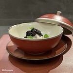 カーサ・デル・チーボ - 海鼠のマリネの山掛け風にキャビア