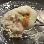 カーサ・デル・チーボ - 白子と北海道産のバフン海胆