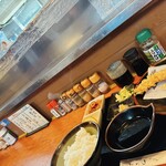つづみ - 天ぷら定食(カボチャ、茄子、海老、キス、春菊)随時揚げ立てが提供
