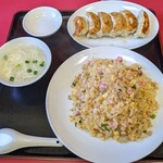 太閤園 - 料理写真:チャーハン ・餃子