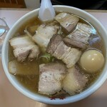 来夢 - 喜多方チャーシュー麺大盛り(+150円)