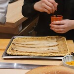 鮨 富かわ - 穴子