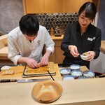 鮨 富かわ - お二人