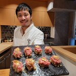 鮨 富かわ - 大将