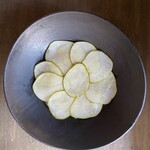 Japanizumazememmaruta - 2023/11 洋梨と山椒の冷やしまぜ麺