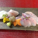 Kappou Nishiwaki - 新鮮な旬なお魚はお作りで