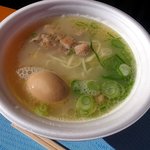 はじめ - 鶏白湯らあめん　ラーメンEXPOバージョン８００円＋味玉１００円