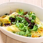 クリームチーズのラヴィオリ