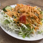 Indo Pakisutan Ryouri Surutan - 前菜のサラダ
