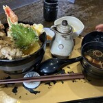 天食 かまど - 天丼ランチ