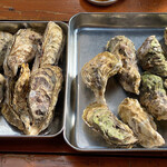 スギムラ水産 - 焼き牡蠣＋蒸し牡蠣