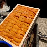 元麻布 牛牛 離宮 - ウニ✨新鮮ですねー！