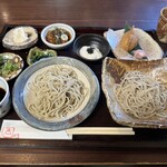 手打ち蕎麦　みたに - 二種盛り薬味膳