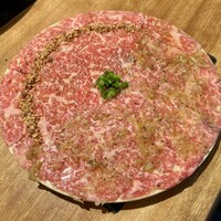 しゃぶしゃぶ KINTAN 代官山本店 - サーロインユッケ