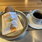 戸倉しろやまテラス - 料理写真:あげぱん＆コーヒー