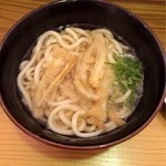 麦のれん - ごぼう天うどん￥２７０