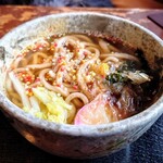 名水うどん 野々傘 - 「花だしうどん」①