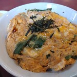 そば処　よしの - 玉子丼アップ