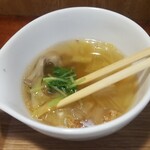 キッチン ブルー グローブ - 具座タップリなスープ