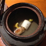 焼鳥 市松 - テールスープ