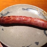 焼鳥 市松 - 追加：比内地鶏ソーセージ