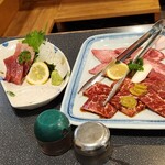 成田屋牛焼肉とんかつ - 