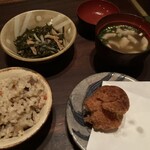 Urizun - うりずん定食③  イリチー、ナカミの汁、ジューシー、サーターアンダギー