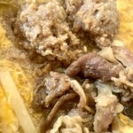 丸亀製麺 - 肉がさね玉子あんかけ（得 1110円）
