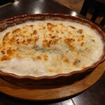 あそ処のたこ焼き - 渡り蟹グラタン