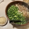 Munehiro - ねぎうどん＋大盛り＋かすダブルで1,300円