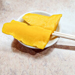 神戸ラーメン 第一旭 - 無料のたくあん（系列店含め神戸ラーメン第一旭さんの中で神戸本店さんのたくあんは一番大きくて美味しい）