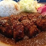 一ふじ - 肩ロースのカツカレー１０５０円