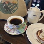 ヒロコーヒー 伊丹いながわ店 - キリマンジャロ　ポットで熱々