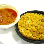 イスマイル - マトンビリヤニ1000円税込ｗ　マトンカレー780円税込ｗ