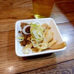 札幌ラーメン 直伝屋 - ちょい飲みセットのおつまみ