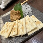 青山 がらり - あん肝味噌漬け